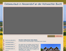 Tablet Screenshot of ostsee-fewo-berger.de